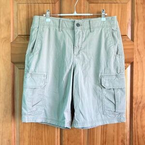 Men’s 30 inch waist George khaki casual shorts with lots of pockets